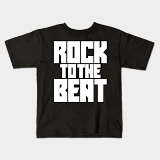 rock to the beat Kids T-Shirt